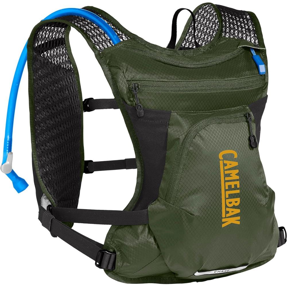 imageCamelBak Chase Bike Vest 50oz  Hydration Vest  Easy Access PocketsArmy Green