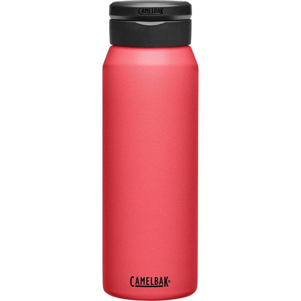 imageCamelBak Fit Cap Vacuum Insulated Stainless Steel Water Bottle Wild Strawberry 32oz