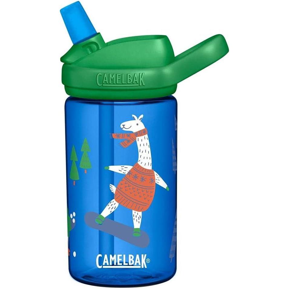 imageEddy Kids BPAFree Water Bottle with Straw 14oz Sweater Shedders