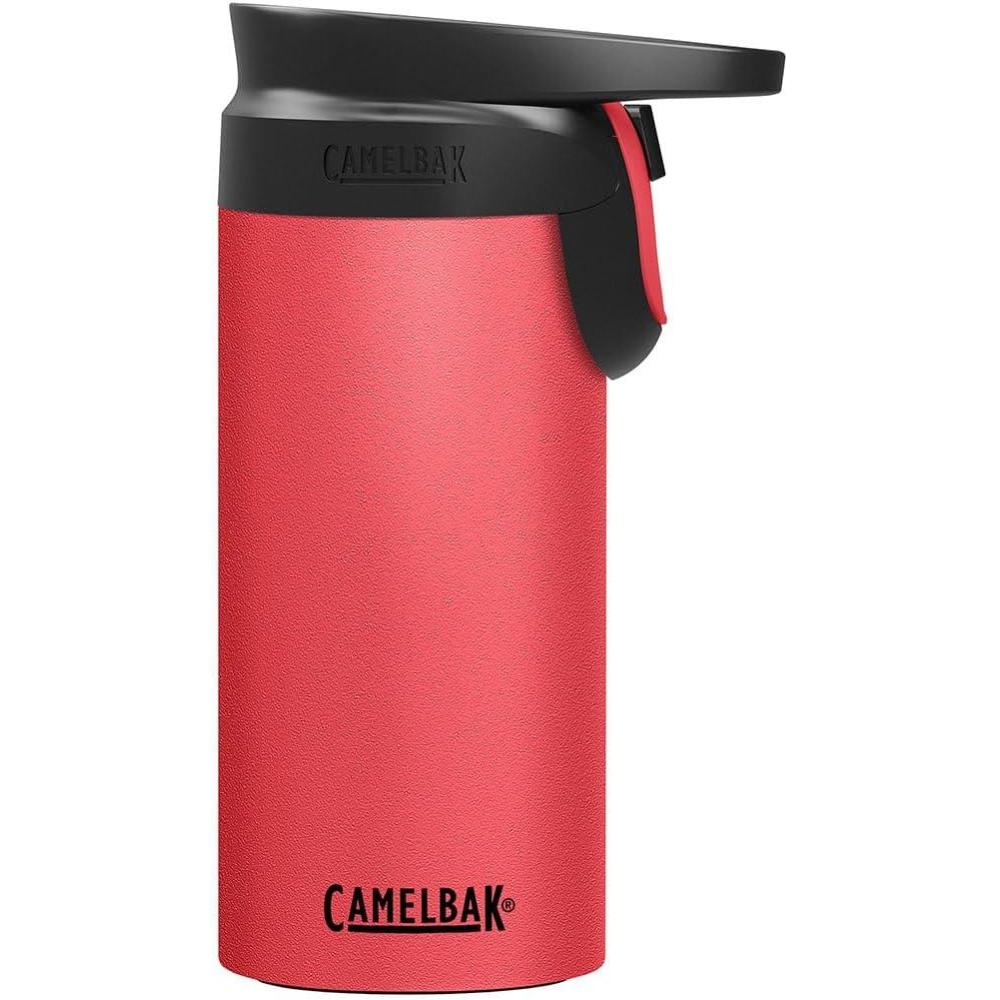 imageNo SpillDrink Anytime Vacuum Insulated Travel Tumbler Camelback Forge Flow 169 fl oz 500 ml Wild Strawberry Water Bottle Vacuum Insulatedwild strawberry