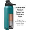 CamelBak Chute Mag 20oz Vacuum Insulated Stainless Steel Water Bottle, Wild Strawberry(Lagoon)