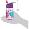 CamelBak Eddy 0.4-Liter Kids Water Bottle – CamelBak Kids Big Bite Valve – Spill Proof- – Water Bottle For Kids – BPA-Free Water Bottle – 12 Ounces(Elephant Love)