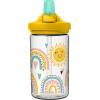 CamelBak Eddy+ 14 oz Kids Water Bottle with Tritan Renew – Straw Top, Leak-Proof When Closed, Pool Cats(Rainbows and Sunshine)