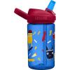 CamelBak Eddy+ Kids BPA-Free Water Bottle with Straw, 14oz, Skate Monsters (2282402040)(Skate Monsters)