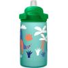 CamelBak Eddy+ Kids Bite Valve Straw Insulated Stainless Steel Water Bottle Dino Volcanos, 12oz
