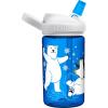 CamelBak Eddy+ Kids Bite Valve Straw Tritan Renew Water Bottle Bundled Bunnies, 14oz(Arctic Friends)