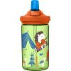 CamelBak Eddy+ Kids Bite Valve Straw Tritan Renew Water Bottle Bundled Bunnies, 14oz(Camping Hedgehogs)
