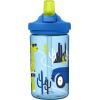 CamelBak Eddy+ Kids Bite Valve Straw Tritan Renew Water Bottle Bundled Bunnies, 14oz(Road Trip Dinos)