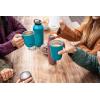 CamelBak Horizon 12 oz Camp Mug – Insulated Stainless Steel – Tri-Mode Lid(Larkspur)