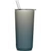 CamelBak Horizon 20 oz Straw Tumbler, Insulated Stainless Steel(Silver Mint Mountain)