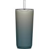 CamelBak Horizon 20 oz Straw Tumbler, Insulated Stainless Steel(Silver Mint Mountain)