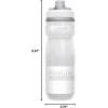 CamelBak Podium Chill Reflective Ghost Bicycle Insulated Bottle, 21.4 fl oz (620 ml)(Reflective Ghost)
