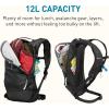 CamelBak Powderhound 12 Snow Hydration Pack 70oz(Black/White 2.0)