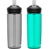 CamelBak eddy+ BPA Free Water Bottle, 20 oz, 2-Pack, Charcoal /Spectra
