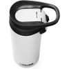 No Spill/Drink Anytime! Vacuum Insulated Travel Tumbler, Camelback Forge Flow, 16.9 fl oz (500 ml), Wild Strawberry, Water Bottle, Vacuum Insulated(White)