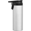 No Spill/Drink Anytime! Vacuum Insulated Travel Tumbler, Camelback Forge Flow, 16.9 fl oz (500 ml), Wild Strawberry, Water Bottle, Vacuum Insulated(White)