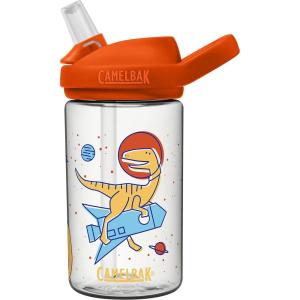 CamelBak Eddy+ Kids BPA-Free Water Bottle with Straw, 14oz, Skate Monsters (2282402040)(Space Dinos)