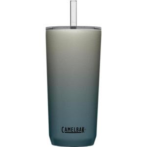 CamelBak Horizon 20 oz Straw Tumbler, Insulated Stainless Steel(Silver Mint Mountain)