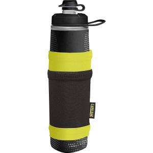 CamelBak Peak Fitness Chill Insulated Water Bottle 25 oz with Essentials Pocket(Essential Pocket Black/Lime)
