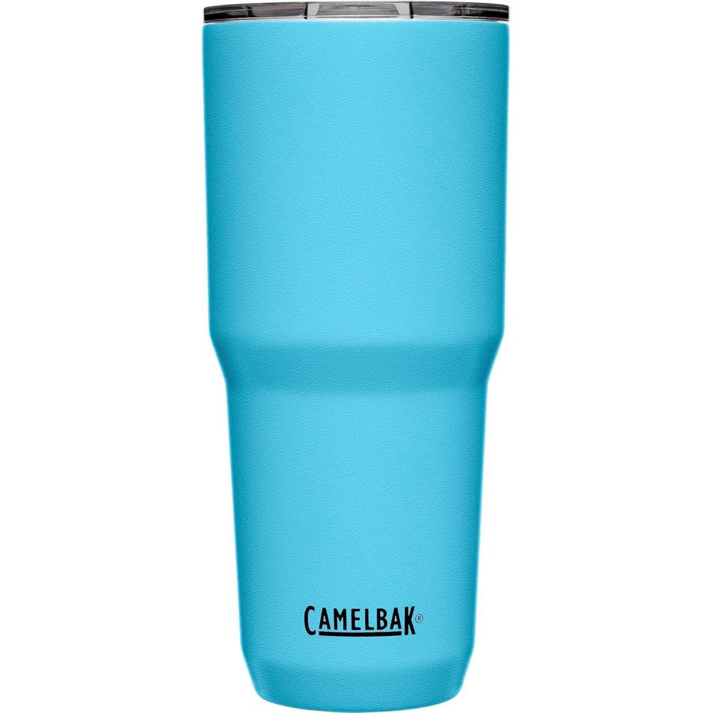 imageCamelBak Horizon 30oz Tumbler  Insulated Stainless Steel  TriMode Lid  WhiteNordic Blue