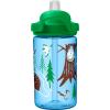 CamelBak Eddy+ 14 oz Kids Water Bottle with Tritan Renew – Straw Top, Leak-Proof When Closed, Hibernating for Winter