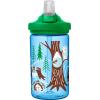 CamelBak Eddy+ 14 oz Kids Water Bottle with Tritan Renew – Straw Top, Leak-Proof When Closed, Hibernating for Winter