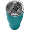 CamelBak Horizon 30oz Tumbler – Insulated Stainless Steel – Tri-Mode Lid – White(Lagoon)