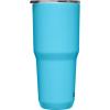 CamelBak Horizon 30oz Tumbler – Insulated Stainless Steel – Tri-Mode Lid – White(Nordic Blue)