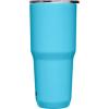 CamelBak Horizon 30oz Tumbler – Insulated Stainless Steel – Tri-Mode Lid – White(Nordic Blue)