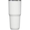 CamelBak Horizon 30oz Tumbler – Insulated Stainless Steel – Tri-Mode Lid – White(White)