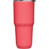 CamelBak Horizon 30oz Tumbler – Insulated Stainless Steel – Tri-Mode Lid – White(Wild Strawberry)