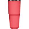 CamelBak Horizon 30oz Tumbler – Insulated Stainless Steel – Tri-Mode Lid – White(Wild Strawberry)
