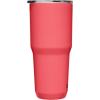 CamelBak Horizon 30oz Tumbler – Insulated Stainless Steel – Tri-Mode Lid – White(Wild Strawberry)