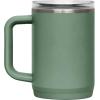 CamelBak Thrive Mug Insulated Stainless Steel Drinkware Desert Sunrise, 16oz(Moss)