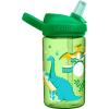 CamelBak eddy+ 14oz Kids Water Bottle with Tritan Renew – Straw Top, Leak-Proof When Closed(Dino Band)