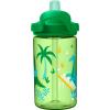CamelBak eddy+ 14oz Kids Water Bottle with Tritan Renew – Straw Top, Leak-Proof When Closed(Dino Band)