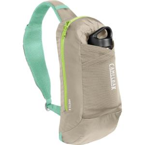 CamelBak Arete Sling 8 Hike Pack with 20oz Carry Cap Water Bottle(Sandstone)