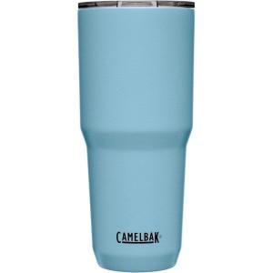CamelBak Horizon 30oz Tumbler – Insulated Stainless Steel – Tri-Mode Lid – White(Dusk Blue)