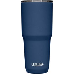 CamelBak Horizon 30oz Tumbler – Insulated Stainless Steel – Tri-Mode Lid – White(Navy)