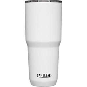 CamelBak Horizon 30oz Tumbler – Insulated Stainless Steel – Tri-Mode Lid – White(White)