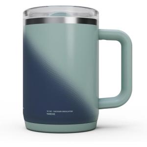 CamelBak Thrive Mug Insulated Stainless Steel Drinkware Desert Sunrise, 16oz(Deep Sea Dawn)