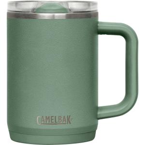 CamelBak Thrive Mug Insulated Stainless Steel Drinkware Desert Sunrise, 16oz(Moss)