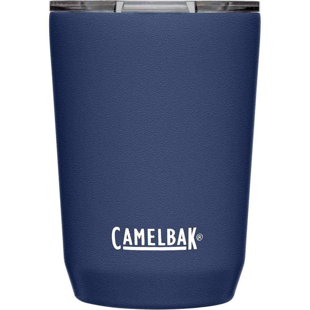 imageCAMELBAK Horizon Tumbler 118 fl oz 350 ml Navy Vacuum Insulated Heat and Cold Retention Wont Scratch Table Sounds When Placing