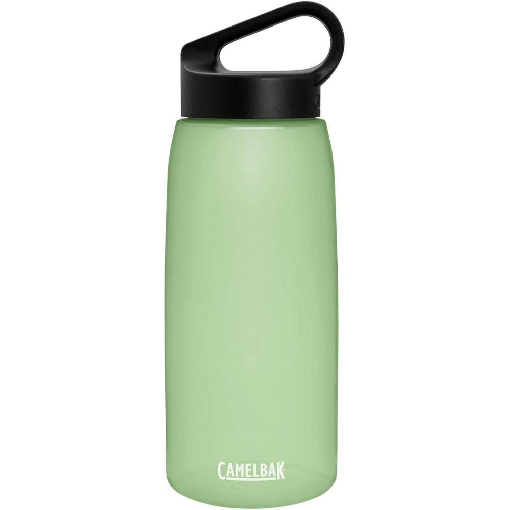 imageCamelBak Pivot Water Bottle  Echo Plastic 10 renewable plantbased material  BPAfree  Easy Carry 25 oz IceLeaf