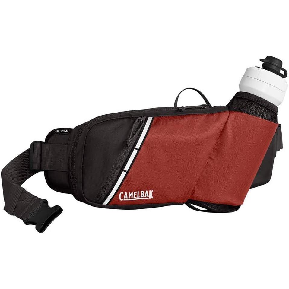 imageCamelBak Podium Flow Bike Hydration Belt 21ozFired BrickBlack