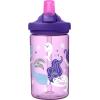 CamelBak Eddy+ Kids Bite Valve Straw Tritan Renew Water Bottle Arctic Mermaids, 14oz