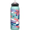 CamelBak Eddy+ Water Bottle with Straw 25 oz – Insulated Stainless Steel(Infinite Jungle)