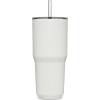CamelBak Horizon 30 oz Straw Tumbler, Insulated Stainless Steel(White)