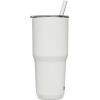 CamelBak Horizon 30 oz Straw Tumbler, Insulated Stainless Steel(White)