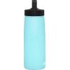 CamelBak Pivot Water Bottle – Echo Plastic 10% renewable plant-based material – BPA-free – Easy Carry, 25 oz, Ice(Ice)